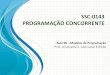 SSC#0143 PROGRAMAÇÃO(CONCORRENTE(wiki.icmc.usp.br/images/e/e2/Aula-03-Modelos-Programacao-Paralel… · SSC#0143 PROGRAMAÇÃO(CONCORRENTE(Aula(06(–Modelos(de(Programação(Prof.&Jó&Ueyamae&&Julio&
