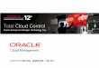 Cloud Management - Oracle...EM12c の提供するCloud Management機能 • Consolidation Planner •システム統合に向けた計画立案支援機能 •Cloud Management（Oracle
