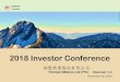 2018 Investor Conference · Tainan City 13 stations Kaohsiung City 6 stations Pingtung County 5 stations Nantou County 6 stations Newly established Minxiong station in Chiayi County