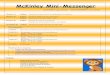 McKinley Mini-Messenger...McKinley Mini-Messenger Octubre 23, 2019 – Noviembre 01, 2019 Octubre 23 6:00pm Reunión de elenco de la Casa Embrujada @ Auditorio Octubre 25 8:45am Desfile
