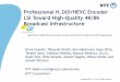Professional H.265/HEVC Encoder LSI Toward High-Quality 4K ... HEVC â€“ High Efficiency Video Coding