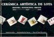 Inicio - Museo de Artes Decorativas'tLa Opinión de Lota" consigna: "Procedente de Alemania ha Ilegado el ingeniero, especialista en cerámica, don Jorge Littman" (7) y mas adelante: