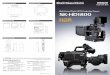 Multi-Format Digital HDTV Production CameraHigh Dynamic Range (HDR) for HDTV production is fully exploited in the SK-HD1800 camera system and is included as standard. HDR is available