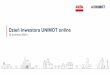 Dzień Inwestora UNIMOT online · 2020-06-16 · Dane na dzień 12.06.2020 (o ile nie wskazano inaczej) Ostatnie rekomendacje dla UNIMOT S.A. wydane przez DM BOŚ IV 2019 VII 2019