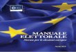 Manuale elettorale. Norme per le elezioni europee · Legge 22 aprile 2014, n. 65 12 6 Modifiche alla legge 24 gennaio 1979, n. 18, recante norme per l'elezione dei membri del Parlamento