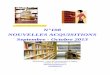 A CONSULTER SUR PLACE N°108 NOUVELLES ACQUISITIONS … · 2013-11-07 · organized approach to engineering design optimization in a rigorous yet simplified manner, illustrate various