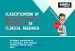Classification of mediation analysis methodology in clinical research – Pubrica
