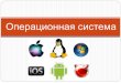Операционные и файловые системы.emk64.ru/wp-content/uploads/Informatika_22... · Функции операционной системы: 1. существление