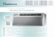 electronic controlled odel Window Air Conditioner Coo BTU 5,200 … · 2016-04-12 · Impecca – 2016 Air Conditioner Collection 8 9 ECO-FRIENDLY REFRIGERANT R-410A Model IWA08-QR15