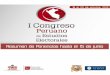 “Promoviendo el fortalecimiento del sistema democrático en el … · 2018-10-26 · “Promoviendo el fortalecimiento del sistema democrático en el Perú del siglo XXI” 2. OBJETIVO