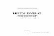 HDTV DVB-C Receiver - Vistron ... Die Anschlusskontakte auf der Geräterückseite nicht mit metallischen Gegenständen oder den Fingern berühren. Die Folge können Kurzschlüsse sein