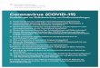 Plakat Checkliste Coronavirus A4 - Convention Tirol · 2020-03-05 · 1) Wurde Kontakt mit der zuständigen Gesundheitsbehörde aufgenommen? 2) Wurde eine Risiko-Bewertung seitens