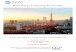 Philanthropy Leadership Round Table€¦ · Japan. This program was a special occasion for philanthropic leaders from ... Lunare Banquet Room (39F) Cerulean Tower Tokyu Hotel Program