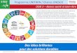 Des idées brillantes pour des solutions durables · UNESCO EDUCATION SECTOR 1 Programme UNITWIN / Chaires UNESCO Des idées brillantes pour des solutions durables ODD 3 –Bonne