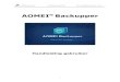 AOMEI Backupper - AOMEI Backupper Handleiding gebruiker De makkelijkste backup service Systeemeisen