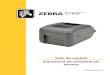 GT800t Guia do usuário (pt) - Zebra Technologies...reservados em todo o mundo. GT-Series, GT800, EPL, ZBI, ZBI 2.0, ZBI-Developer e todos os nomes e números de produtos são marcas