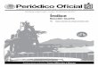 Periódico Oficial - cytg2.nl.gob.mx · Monterrey, Nuevo León - Lunes - 23 de Enero de 2017 NÚMERO Registrado como artículo de segunda clase el 18 de septiembre de 1903 Índice