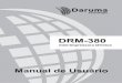DRM-380daruma.com.br/manuais/Daruma_manual_DRM380.pdf · acordo com o informado) para conectar ao aplicativo. 7. Possíveis Problemas O guia a seguir lista os problemas mais comuns