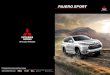 brochure-mitsubishi-pajero-sport-2018 · Brochure Mitsubishi Pajero Sport 2018 Keywords: Brochure Mitsubishi Pajero Sport 2018 Created Date: 11/29/2019 4:50:07 PM 