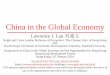 China in the Global Economy · China in the Global Economy— International Trade China has also grown into the second largest trading nation in the World in terms of the total value