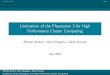 Limitations of the Playstation 3 for High Performance ...keller/Documents-etudes/Calcul-matriciel/... · Introduction Plan Grille de calcul CellCell Cell Cell Cell PS3 PS3 PS3 PS3