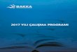 WESTERN BLACK SEA DEVELOPMENT AGENCYbakkakutuphane.org/upload/dokumandosya/2017-yili... · • Bölgesel nitelikli fuar düzenlenmesi, • Ulusal ve uluslararası ziyaret ve etkinliklerde
