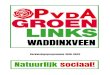 Vastgesteld verkiezingsprogramma PvdA GroenLinks GR2018...PvdA-GroenLinks wil dat iedereen in onze gemeente een fatsoenlijk bestaan kan opbou-wen. Een samenleving waarin we eerlijk