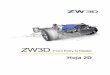 Hoja 2D - ZW3D. Software potente y económico para diseño 3D … · 2019-05-03 · 2D Hoja 2. Herramientas de la cinta barra de herramientas-> Configuración-> Utilice este comando