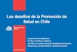 Los desafíos de la Promoción de Salud en Chilebiblioteca.iplacex.cl/RCA/Los desafíos de la... · Michelle Bachelet (Campaña Presidencial 2013) Gobierno de Chile / Ministerio de