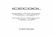 ICRF263W - ICECOOL Electrodomésticos · 2018-05-17 · Consejos Para Ahorrar Energía ... de al menos 50 cm de radiadores, estufas de gas o de carbón, ... para limpiar la parte