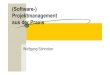 (Software-) Projektmanagement aus der Praxis ... Software â€“ Projektmanagement ? Projektmanagement
