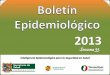 Semana 33 - TamaulipasSemana 33 Inteligencia Epidemiológica para la Seguridad en Salud Indice 2 Morbi-Morta. Cólera 3 Morbi. Enf. Diarreicas 5 Canal Endemico de Eda s 6 CAsos por