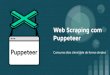 Web Scraping com Puppeteer - Amazon S3 · 2019-06-16 · WEB SCRAPING É LEGAL OU ILEGAL? Tem se tornado uma prática maliciosa utilizada por criminosos para roubar conteúdos protegidos