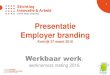 Presentatie Employer branding ... Employer branding Kortrijk 27 maart 2018 Werkbaar werk: werknemers