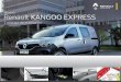 Nuevo Renault KANGOO EXPRESS€¦ · Renault KANGOO EXPRESS Nuevo Catálogo de accesorios. 01. Barras transversales De fácil colocación y gran resistencia, aumentan la capacidad