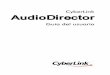 CyberLink AudioDirectordownload.cyberlink.com/ftpdload/user_guide/audiodirector/... · 2016-09-07 · Stream Digital). Nuevos efectos de audio • Modificador de tono: modifique el
