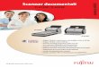 Scanner documentali - Fujitsu · Scanner documentali fi-6130Z / fi-6230Z • 40 ppm / 80 ipm in monocromo, scala di grigi e colore a 200 dpi • 30 ppm / 60 ipm a colori a 300 dpi