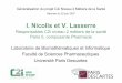 I. Nicolis et V. Lasserre · 2018-12-13 · C2i Métiers de la Santé - Année universitaire 2006/2007 Tous droits réservés. 4 Les enseignements • 50 heures d’enseignement –