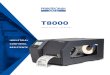 T8000 - PRINTRONIX AUTO IDprintronixautoid.com/wp-content/uploads/2016/11/Printro...T8000 8” T8000 6” T8000 4” A T8000 é a impressora térmica de alta tecnologia. Com desempenho