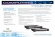 COMP UT ING - Data Respons€¦ · & upgraded as new technologies become available Power & cooling up to 400 Watts per blade slot accommodates today’s technology with headroom for