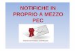 NOTIFICHE IN PROPRIO A MEZZO PEC - Camera Civile Rimini · affrontare la notifica via pec delle varie tipologie di documenti ... notifiche in proprio a mezzo del servizio postale