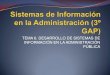 Sistemas de Información en la Administración (3º GAP)di002.edv.uniovi.es/~gonzalezaloignacio/cmsSIAP/data... · 2009-10-27 · Planificación de Sistemas de Información (Proceso