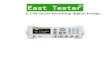 ET43手持式LCR数字电桥 - Banggoodmyosuploads3.banggood.com/products/20190221/20190…  · Web viewFour-terminal-pair Kelvin test cable (35A51). Three-core power cord (30A51)