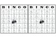 Periodic Table Bingo Set - sciencenotes.org · B I N G O B I N G O 111 Rg [272] Roentgenium 113 Uut unknown Ununtrium 109 Mt [268] Meitnerium 107 Bh [264] Bohrium 107 Bh [264] Bohrium