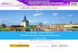 EUR1737 - A LUXURY VIEW BALTIC ลิทัวเนีย ลัตเวีย ... · 2019-11-22 · ค ่ารับประทานอาหารค ่า ณ ภัตตาคารอาหารพื้นเมือง