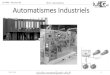 LP SARII –Parcours AS UE21 -Automatisme Automatismes ...neanne.univ-tln.fr/IMG/pdf/Cours_Autom_LPSARI-2019-2020blanc.pdf · LP SARII –Parcours AS UE21 -Automatisme 2019-2020 Automatismes