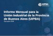 Informe Mensual para la Unión Industrial de la Provincia de … · 2019-10-09 · Página - La actividad industrial de Buenos Aires se contrajo 8,8% i.a. en el período enero-julio