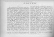 le arti 1938-1939...GIOTTO II. Il coordinamento spaziale degli affre schi Bardi rappresenta per Giotto l'armo nioso comporsi in una sintesi originale di tutte le esperienze figurative
