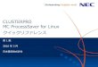 CLUSTERPRO MC ProcessSaver for Linux - NEC(Japan)...5 © NEC Corporation 2016 (1)基本パラメータ ##### PARAM ##### IPCKEY 0x1f000501 ① MSG_CHECK_INTERVAL 5 ② MONITOR_INTERVAL