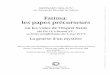 Fatima: les papes précurseurs - Editions du Parvis · monde la puissance du Rosaire à travers ses demandes de la Rue du Bac (1830), de La Salette et surtout de Lourdes où elle